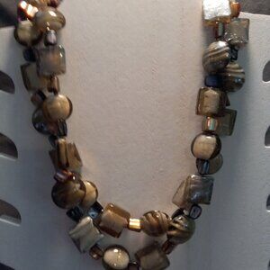 Chunky Stone look Necklace
